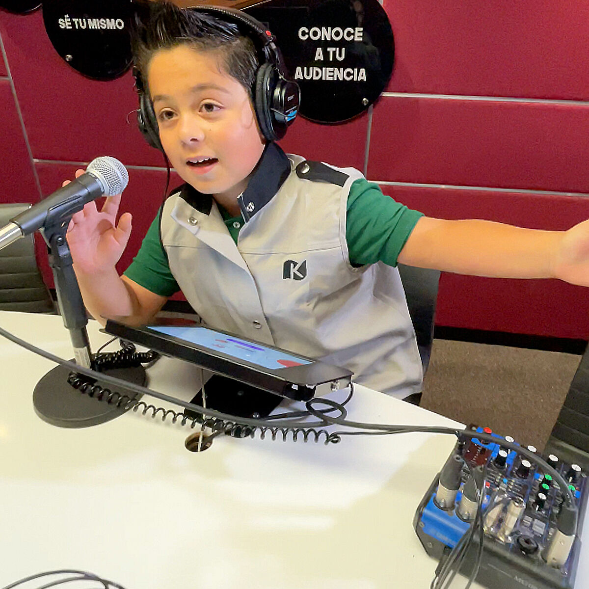 KidZania radio studio