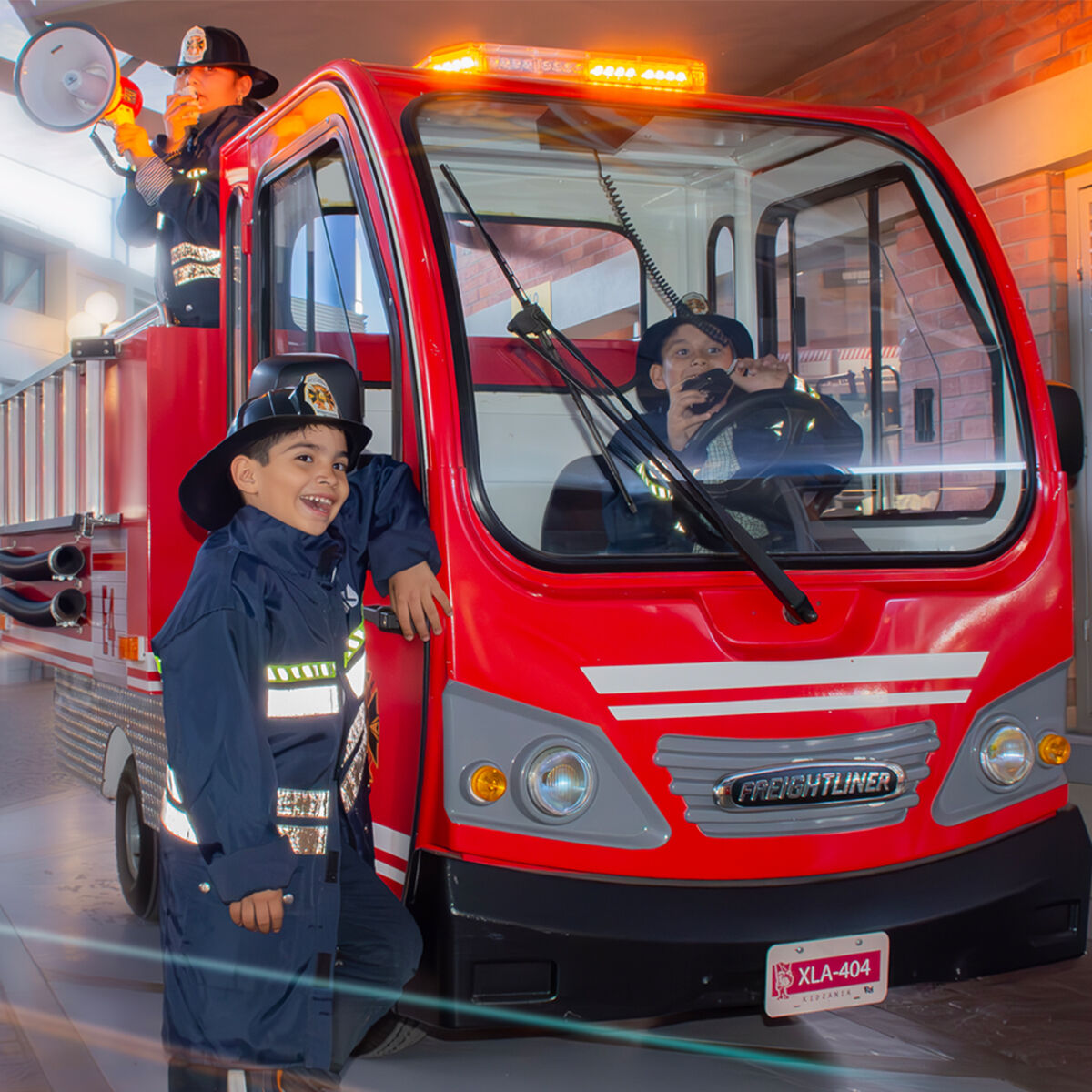 KidZania firefighter