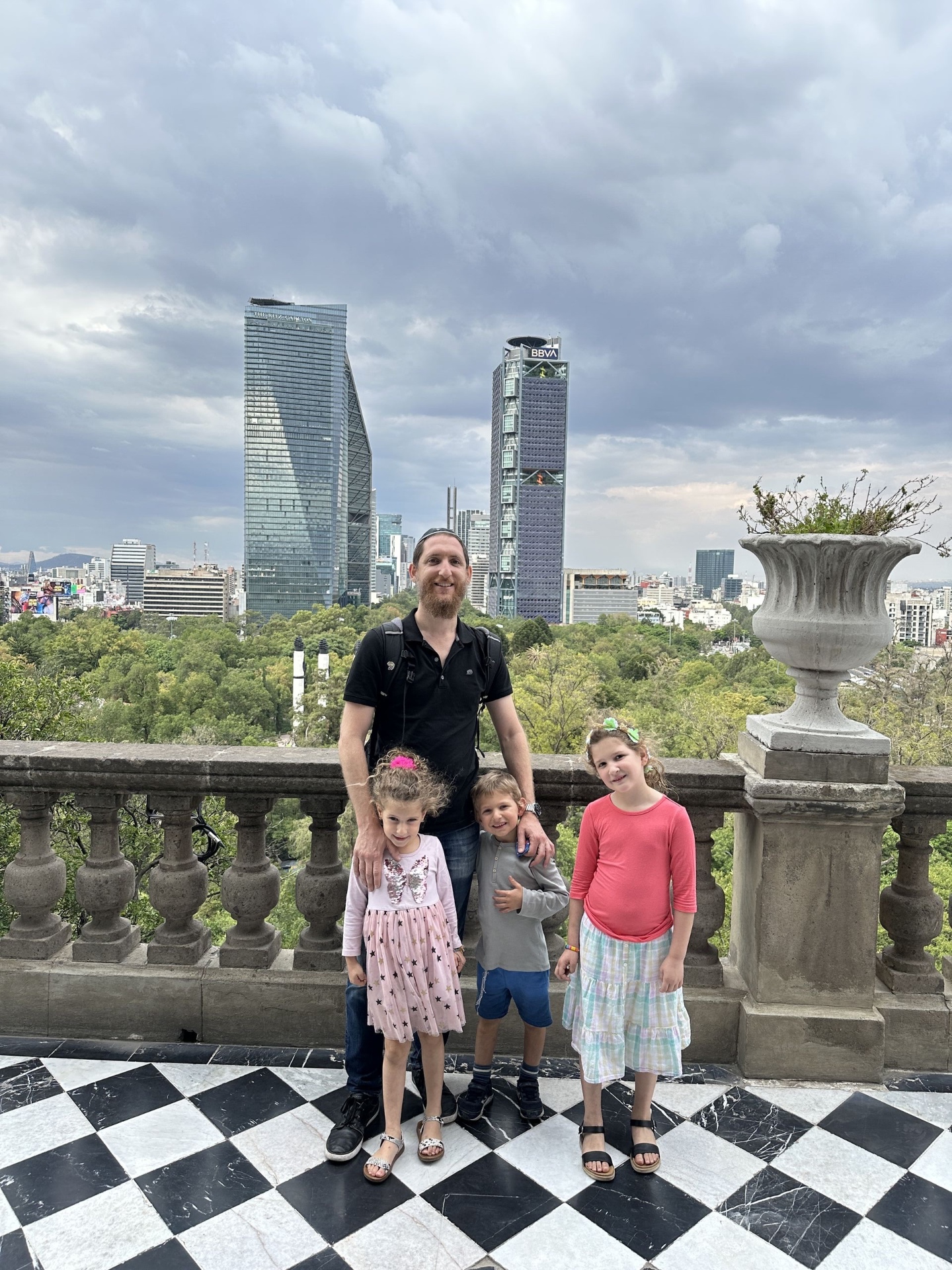 Chapultepec Castle overlook